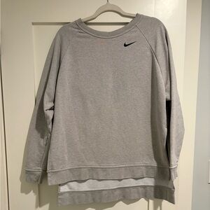 Nike Heather Gray Crewneck Sweatshirt